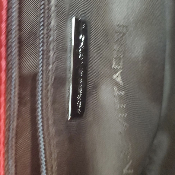 Adrianne Vitadinni Red Leopard Print Small Handbag - Picture 9 of 9